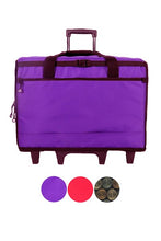 Load image into Gallery viewer, 23&quot; Wheeled Sewing Machine Carrier, TB23 - Purple