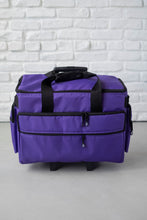 Load image into Gallery viewer, 19&quot; Wheeled Sewing Machine Carrier, TB19 - Purple