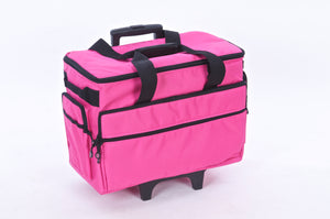 19" Wheeled Sewing Machine Carrier, TB19 - Pink
