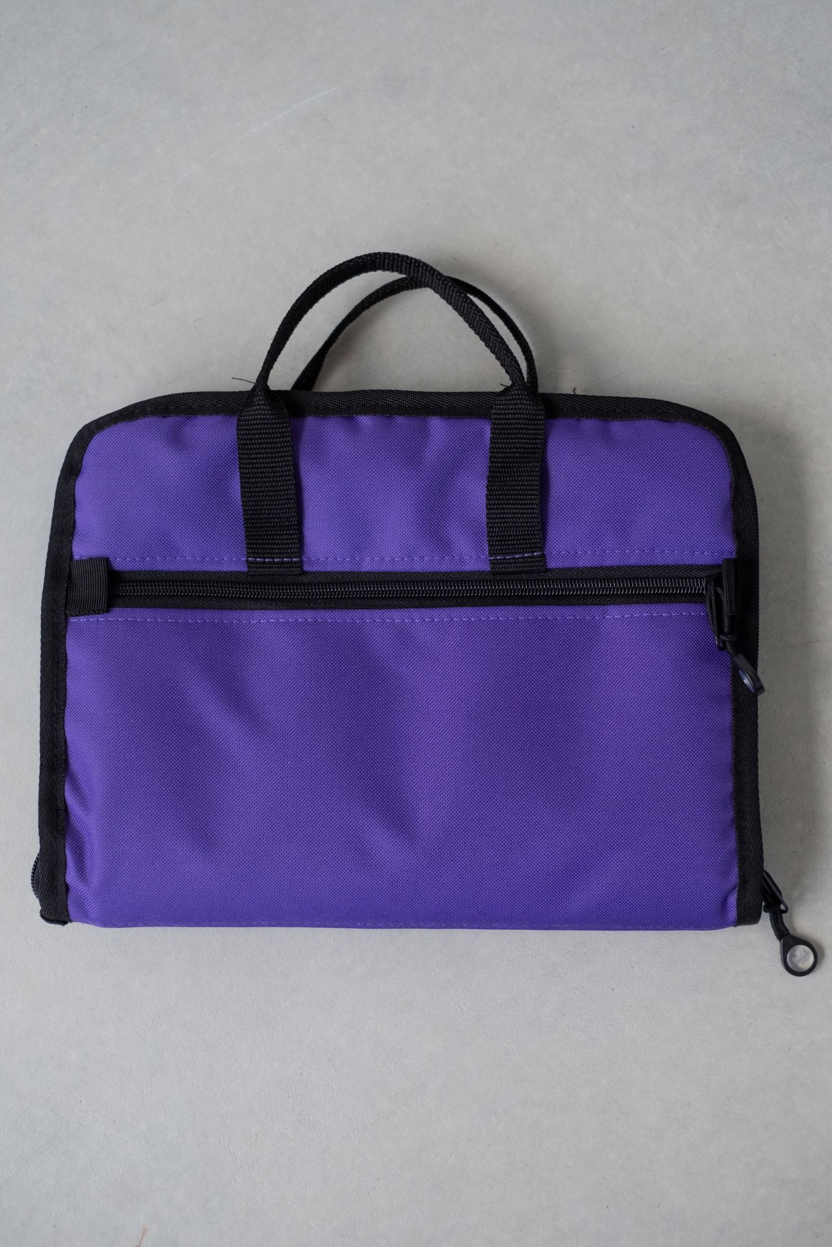 Purple Indigo Blue Geometric Art Messenger Bag, Magnetic Closure,  Interchangeable Snap-On Flap - Intuition - Primal Painter