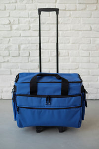 19" Wheeled Sewing Machine Carrier, TB19 - Cobalt Blue