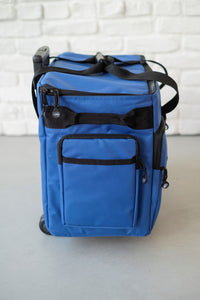 19" Wheeled Sewing Machine Carrier, TB19 - Cobalt Blue