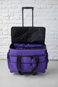 19" Wheeled Sewing Machine Carrier, TB19 - Purple