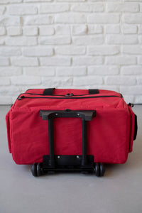 19" Wheeled Sewing Machine Carrier, TB19 - Red